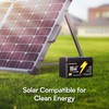 GOLDENMATE 12V 10Ah LiFePO4 Lithium Battery, 5000+ Deep Cycles, IP67
