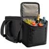 Xcase Rucksack Kühltasche: 2er Set Kühlrucksack mit Schulterriemen und Vordertasche,