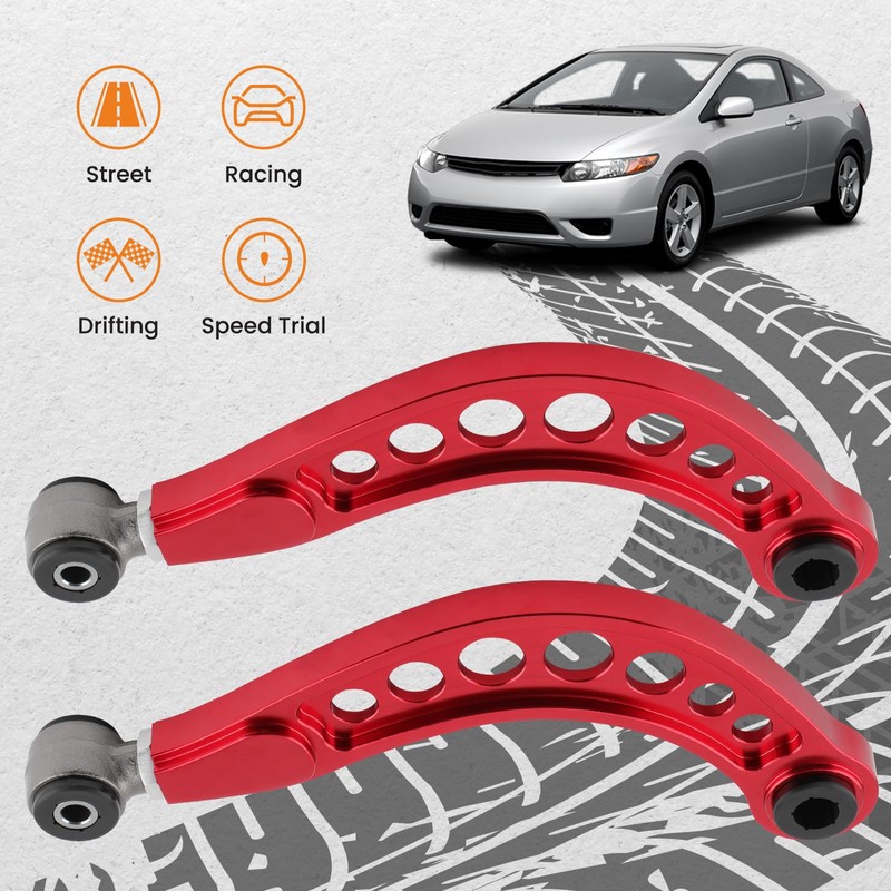 maXpeedingrods Rear Upper Control Arms for 2006-2015 Honda Civic Coupe