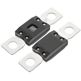 Scelrin 2Pcs 250A MEGA/AMG Fuse, High Current Bolt-on Fuse for Cars, Trucks, Construction Vehicles, Buses, Caravans Cars, Boats (250A)