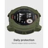 Miimall Armour Case Compatible with Garmin Instinct 3 Solar, Soft