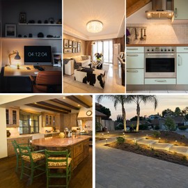 DUMILOO G4 Bulb,12V 10W Halogen Light Bulbs 2 Pin,12 Pack G4 Light Bulbs Replacement for Under Cabinet Puck Light,Chandeliers, Landscape Lighting,Dimmable,Warm White