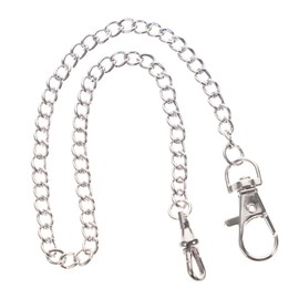 SAFIGLE Vintage Metal Pocket Watch Chain Lobster Clasp Decorative Wallet Chain for Men for Jeans and Suit Vests Craftsmanship and Elegant Style