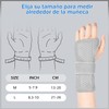 Muñequera De Soporte, Muñequera Ajustable Con 2 Soportes, Soporte Ligero