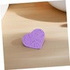SAFIGLE 5pcs Heart Shaped Facial Sponges: Soft Makeup Remover Pads