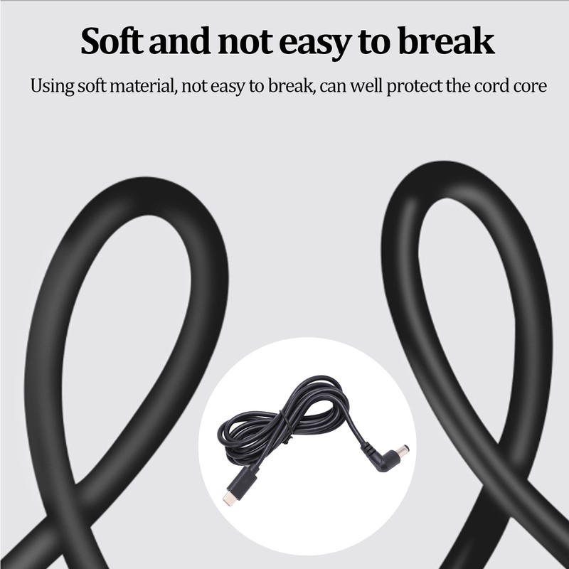 USB C Cable Glasses Power Cord for DJI FPV Flight
