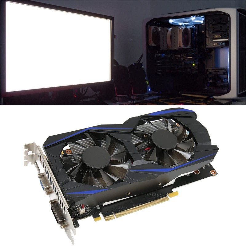 Sorandy Gaming Graphics Card, 6GB 192BIT GDDR5 Dual Fan Computer