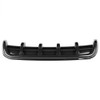 Black Universal Car Rear Bumper Shark Fin Spoiler Diffuser(Carbon fiber)