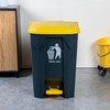 Restaurantware - RW Clean 21 Gallon Garbage Bin, 1 Step-On