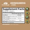 Organic Ashwagandha 2,100 mg - 100 Veggie Capsules Pure Organic