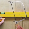 NUOBESTY 1 Set Coping Saw for Woodworking, Wooden Handle Hand