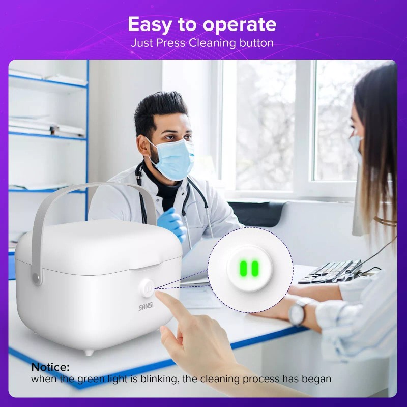 SANSI UV Light Sanitizer Box Sanitizes in 5 Minutes 5.1L