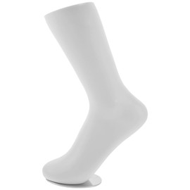 Alipis Seamless Socks Mannequin Foot Sock Model Female Foot Sock Display Molds Short Stocking Ankle Bracelet Jewelry Display Stand for Home Shop White Ladies Socks