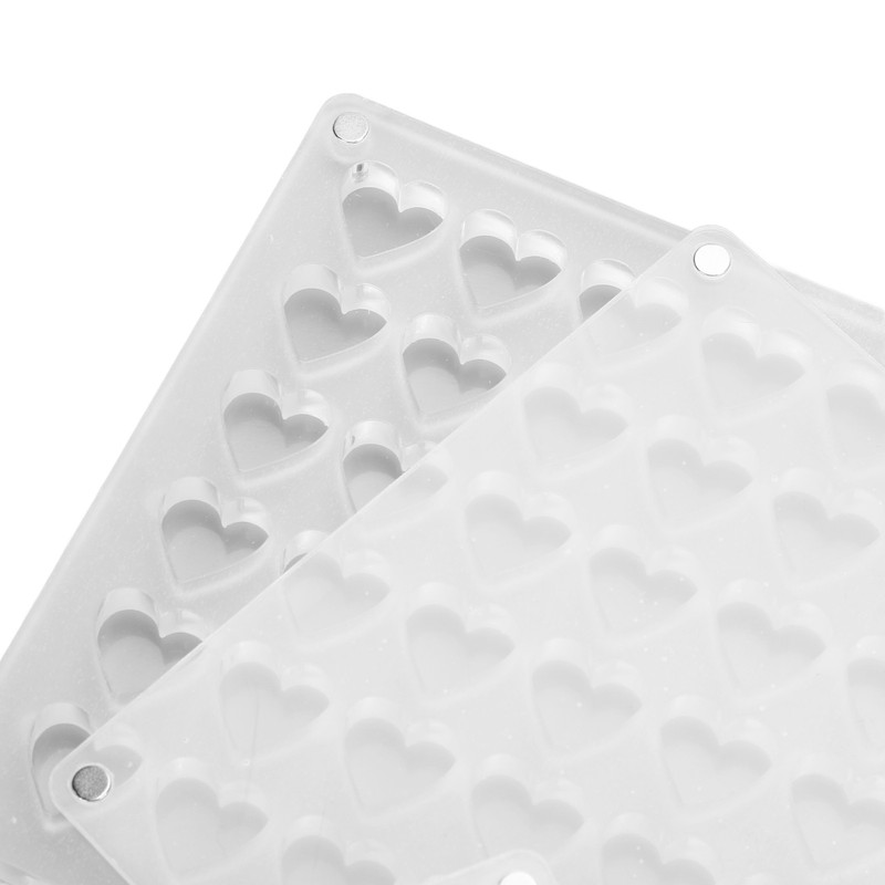 3pcs 36 Grids Acrylic Magnetic Shell Display Case Decorative Shell