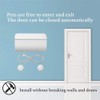 Pet Door Stopper Adjustable Door Strap Pet Gates Cat Door