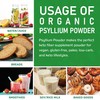 Jiva Organics Psyllium Husk Powder 1.75 LB Bulk Bag -