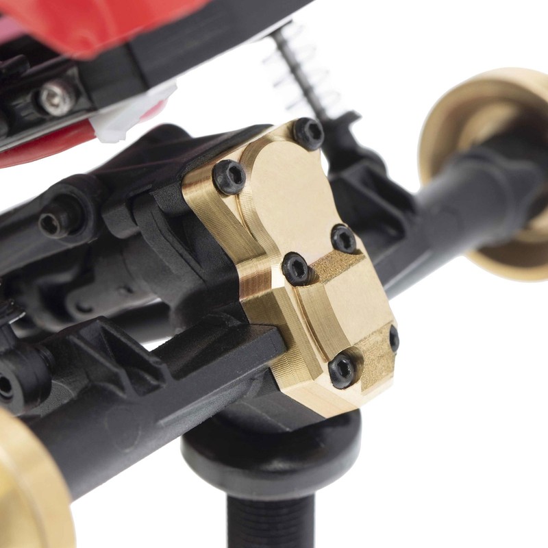 Brass Counterweight Diff Cover set for Axial SCX24 90081 for