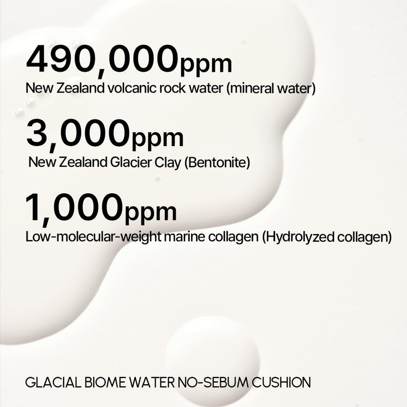 PARNELL [PARNELL]Glacial Biome Water No-Sebum Cushion 10g