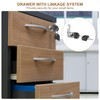 PATIKIL Cabinet Drawer Lock with Keys 5 Pcs 7/9" (20mm)