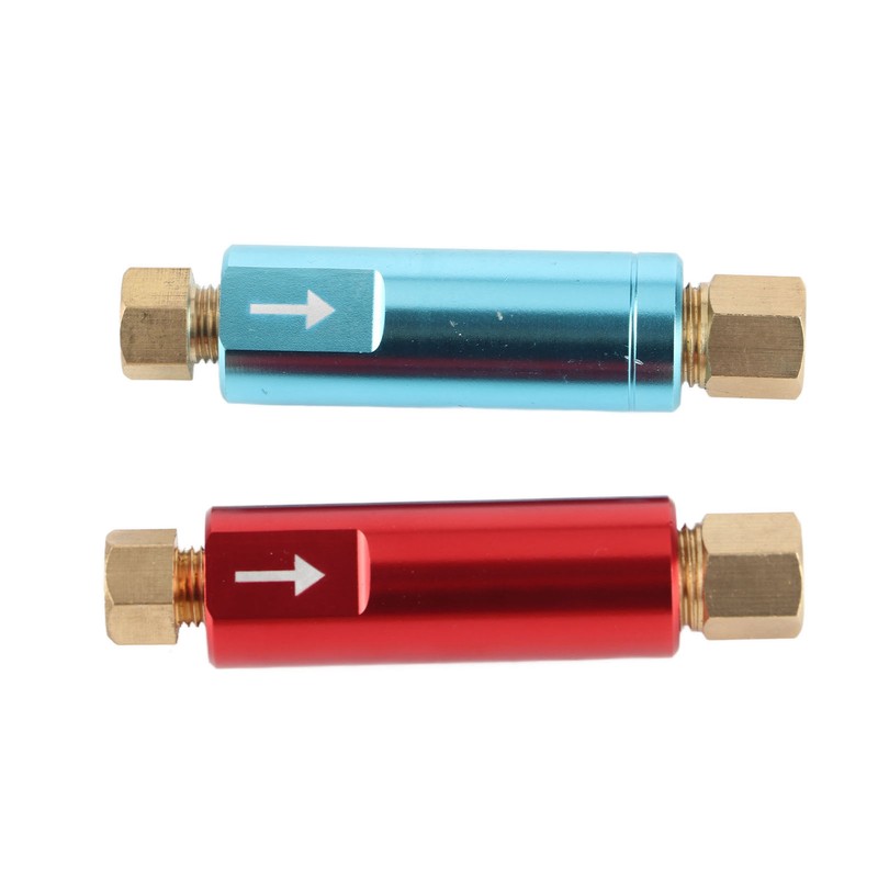 2pcs Residual Valve Metal Residual Brake Pressure Check Valve Universal