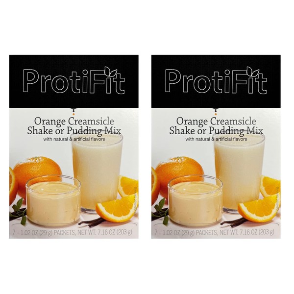 PROTIFIT - High Protein Orange Creamsicle Pudding & Shake Mix