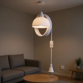 Hanging Light Cord Kit 16ft E26 Lamp Socket With On Off Switch Pendant Lamp Accessory For Indoor LightingQuantity: 2