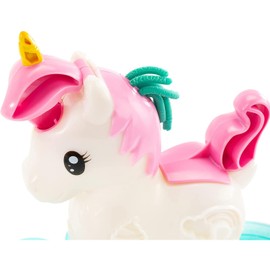 CREADO' - Nice Group Magic Horse Unicorn with Extruder for Modelling Clay, Colourful Press, Mane and Soft Ice Cream