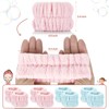 Darfukei Wrist Towels - 4pcs Absorbent Arm Bands for Face
