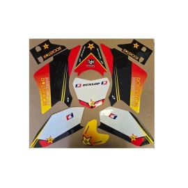 Unbranded YAMAHA TTR50 TTR 50 ROCK-ST*R ENERGY DRINK GRAPHICS DECALS SET NEW (R)