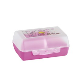 Emsa Children's Drinking Bottle and Lunch Box Set Pirate; BPA-free; material: Drinking bottle made from Tritan (shatterproof and harmless), plastic lunch box.