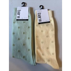 Bar III 2 Pair Of Bar III Women’s Polka Dot Arch Support Seamless Toe Socks Shoe Sz 7-12