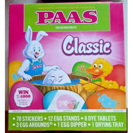 PAAS - Classic - Easter Egg Decorating Kit