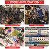 WINOMO 5 Pairs 4 Gauge Strip Spade Terminal Spade Fork