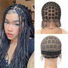 OTO BELLA Braided Wig Cap with Baby Hair for Crochet