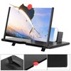 12'' 3D Phone Screen Magnifier HD Screen Amplifier PullOut Bracket