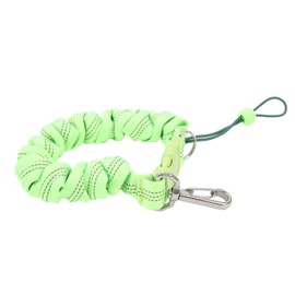 Diving Camera Lanyard Stainless Steel Spring Coiled Lanyard Diving Coil Lanyard for Underwater Diving Green