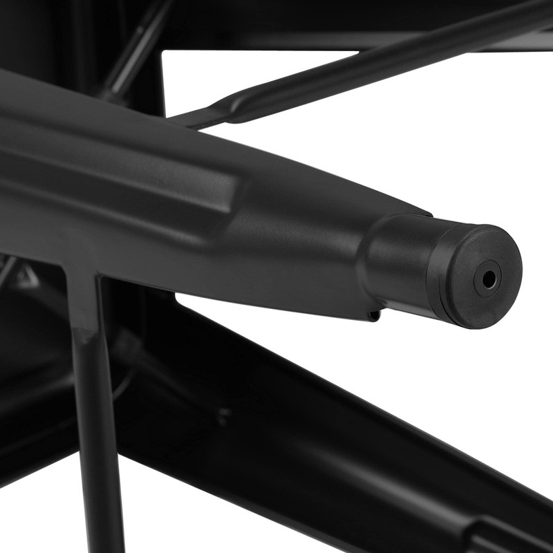 Yaheetech 30'' Metal Bar Stools 4PCS Bar Height Barstools Stackable