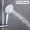 JOHO Hand Shower Head with 3 Jet Types, Round Shower