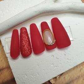 no.4 Matte Red - Pedi / no.4 무광 레드 - 페디