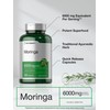 Horbäach Moringa Oleifera | 6000mg | 300 Powder Capsules |