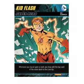 Cryptozoic LEVEL UP YOUR GAME DC Deck NEW Building Game Promo Kid Flash Jumbo Hero Card