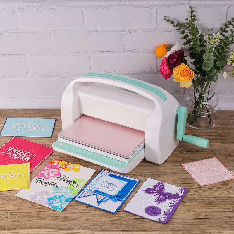 Joelver Maker Manual Die Cutting Machine,9" Openning, Scrapbooking Machine Starter