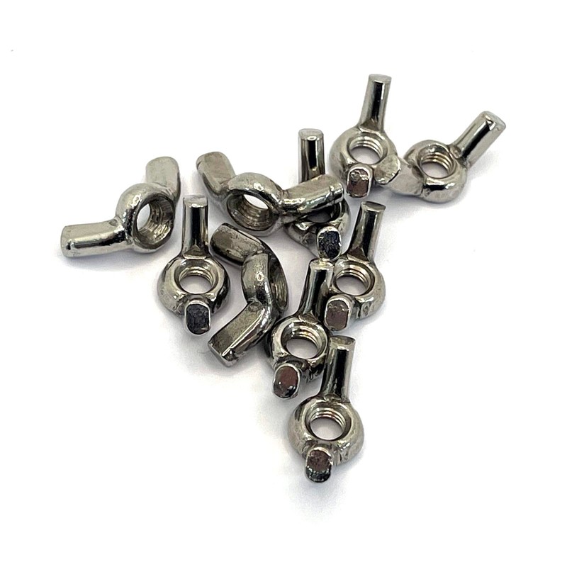 M8 Wing Nut DIN315, A4 (316) Stianless Steel (Pack of
