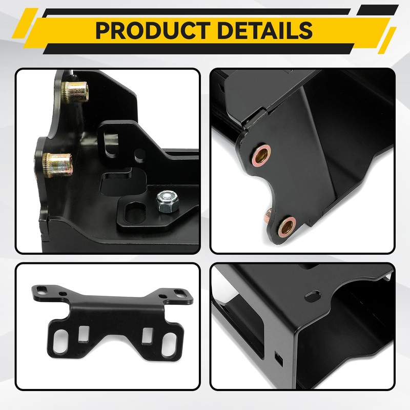KUAFU ATV Winch Mount Compatible with 2009-2024 Sportsman ETX 400