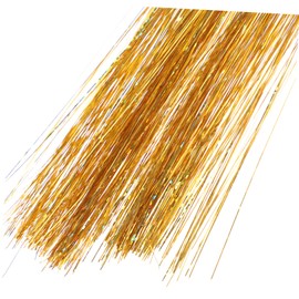 WOONEKY 6Pcs Glitter Hair Tinsel Extensions for Women DIY Hair Accessories Easy to Use Restyle for Parties Cosplay Daily Fashion