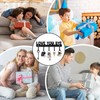 LIQWEI Key Holder Wall Mount, Large 'Love You.Bye' Entryway Organizer