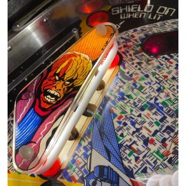Firepower Slingshot and Center Target Clear Plastic Protectors Williams Pinball