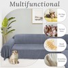 HDCAXKJ Corner Sectional Couch Covers for Dogs L Shape Sofa