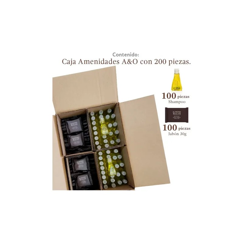 Kit Shampoo Y Jabón Jypesa 200pzs Amenidades Airbnb Hoteles