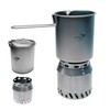Titanium Wood Gasifier Siphon alcohol stove Multi-fuel Burner Cooking System